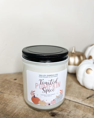 Toasted Pumpkin Spice | Coconut Wax Candle | 8 oz