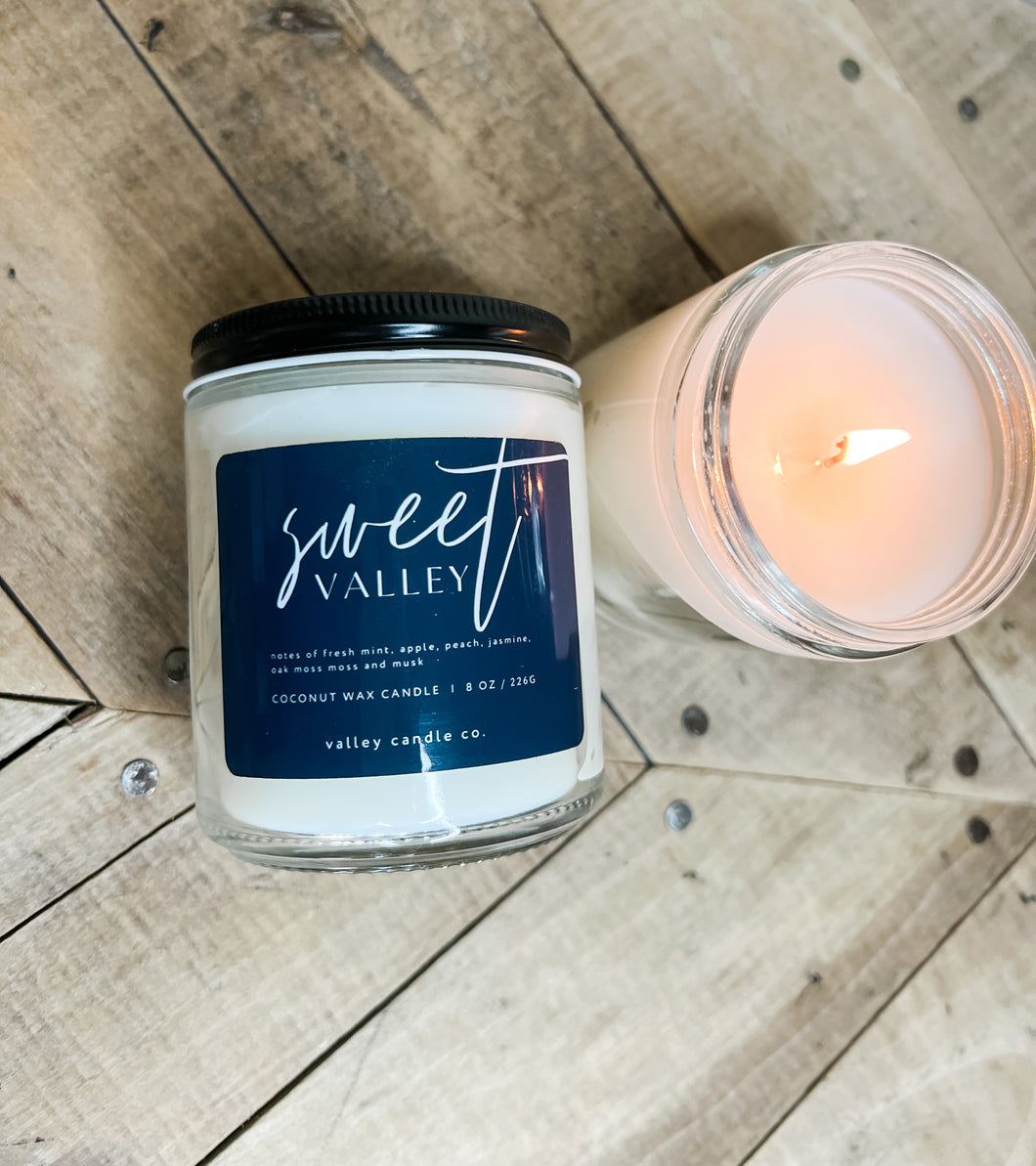 Sweet Valley | Coconut Wax Candle | 8 oz