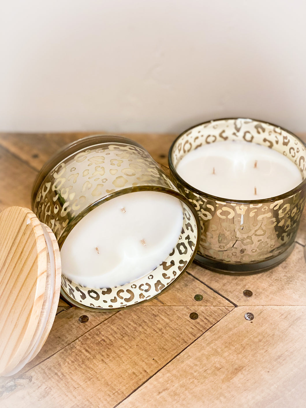 Wild Thing | Leopard Print Candle | 12 oz Coconut Wax