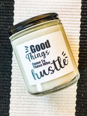 Hustle| 8 oz Coconut Wax Candle | Expressions Collection