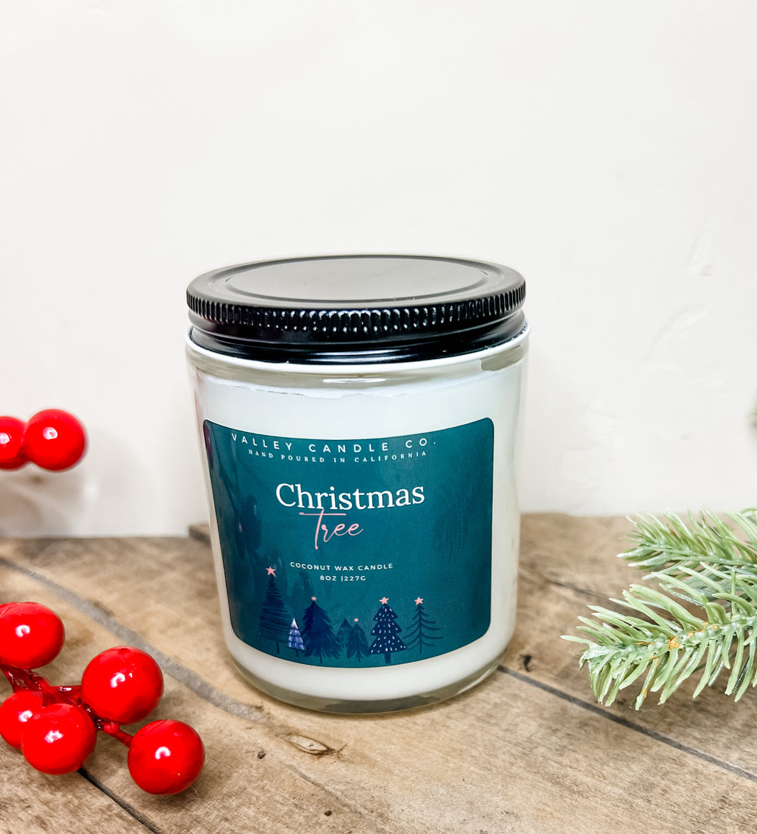 Christmas Tree | Coconut Wax Candle | 8 oz